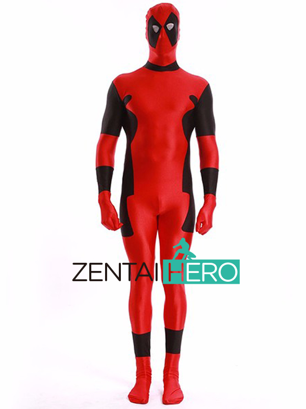 Newest Strong Men's Deadpool Costume Halloween Costume