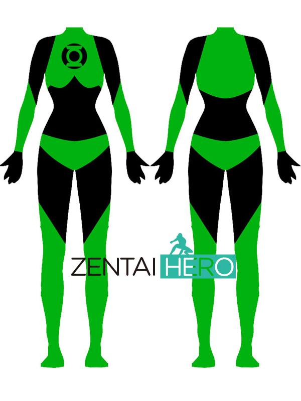 Sexy Cosplay Superhero Green Lantern Costumes