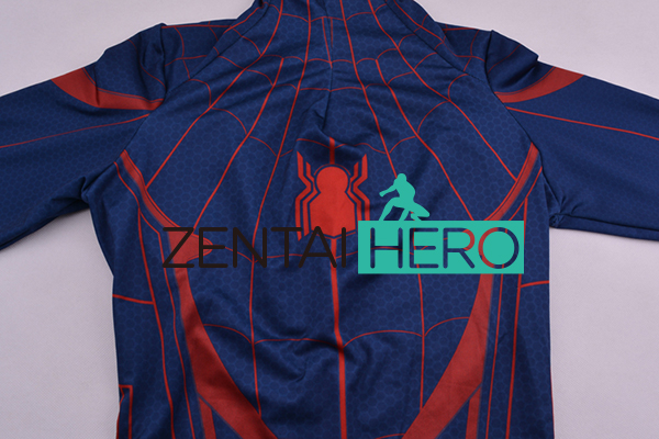 3D Printed Dark Blue Miles Morales Civil War Spiderman Suit
