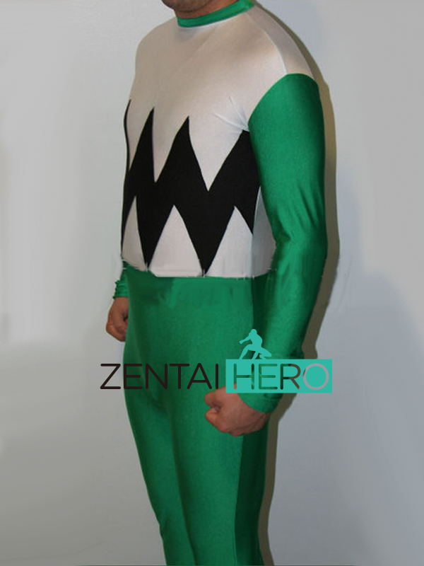 Green Lost Galaxy Ranger Suits Superhero Costume