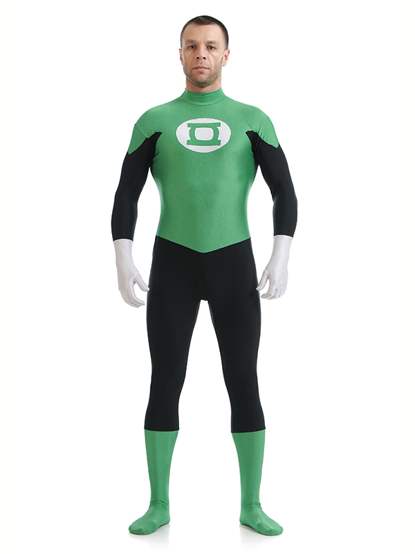 DC Comics Green Lantern Cosplay Costume Male Superhero
