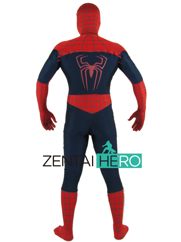 New Red & Navy Spiderman Halloween Costume