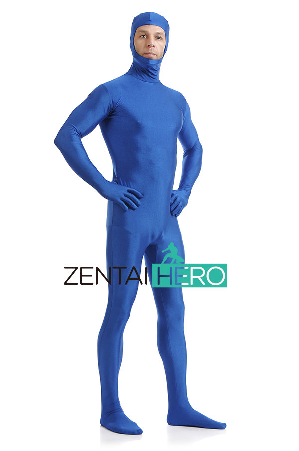 Royal Blue Lycra Spandex Zentai Suit