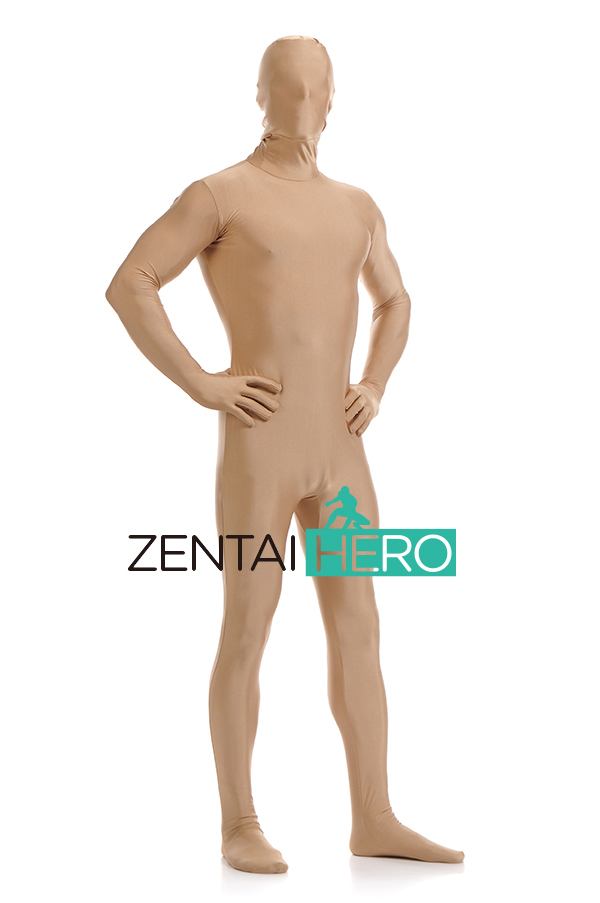 Deep Flesh Male Zentai Suit