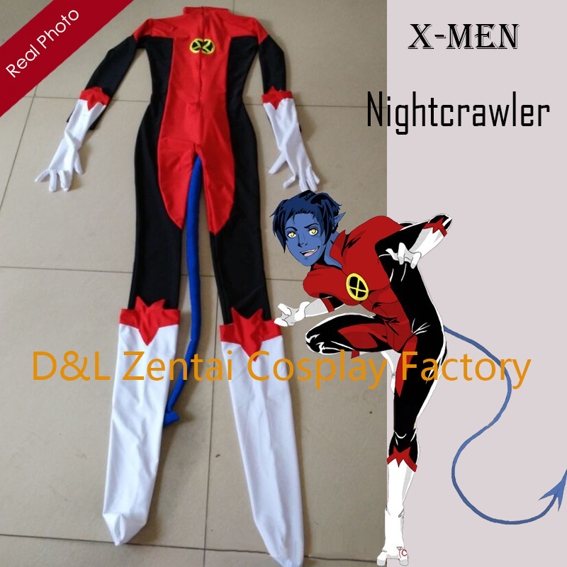 X- Men Nightcrawler Kurt Wagner Superhero Costume