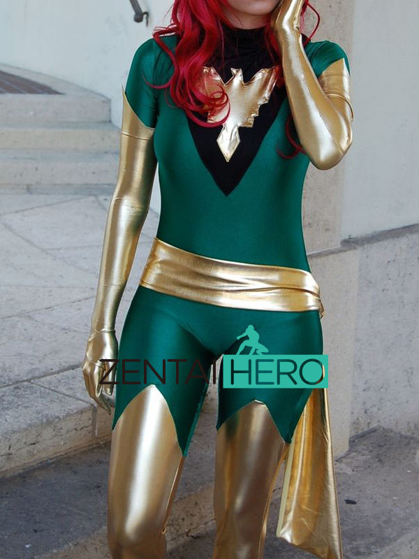 Lady Superhero Costume For Phoenix
