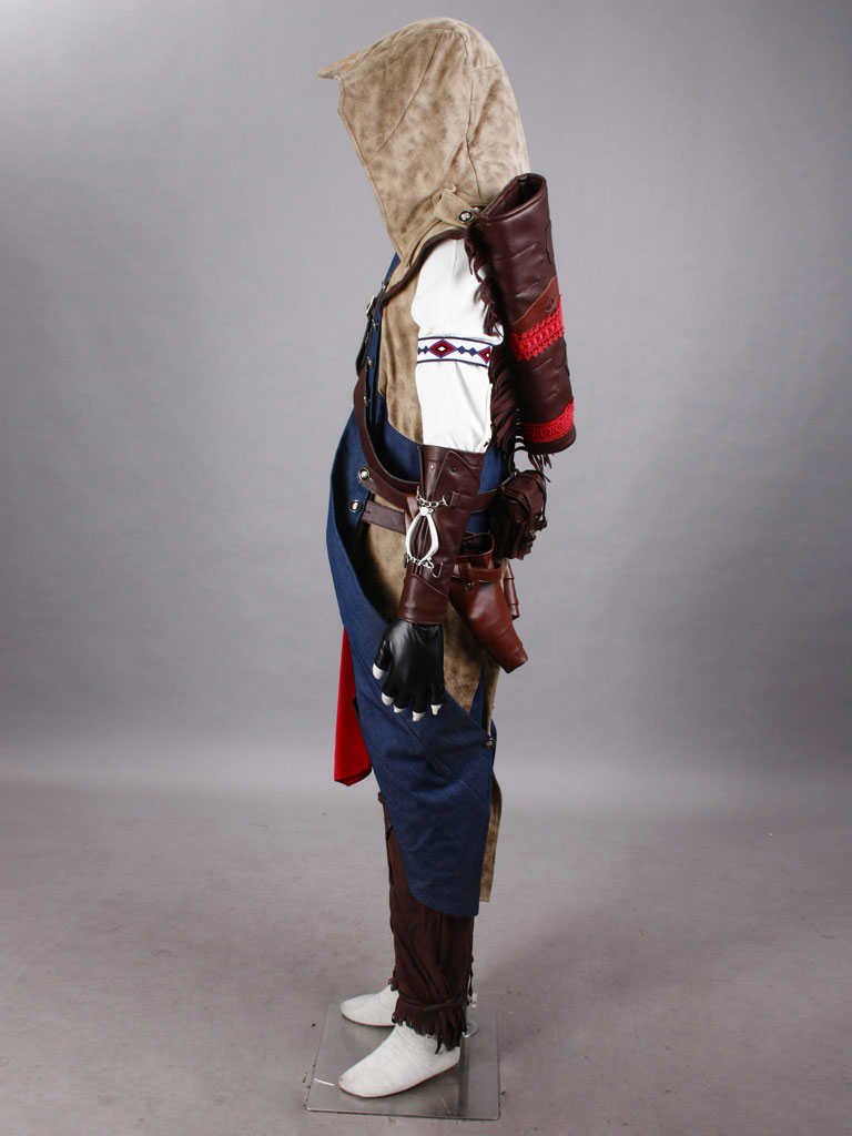 Assassin's Creed III Connor Assassin Uniform Cosplay Costume