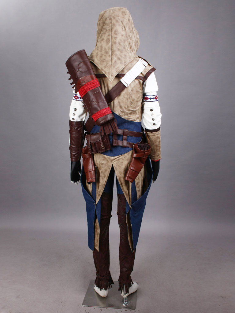 Assassin's Creed III Connor Assassin Uniform Cosplay Costume