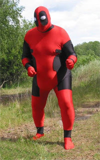 Deadpool Plus Size Costume For Halloween