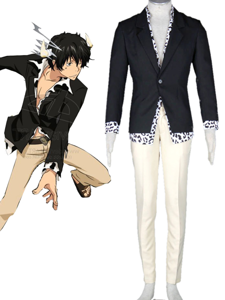 Katekyo Hitman Reborn Lambo Cosplay Costume