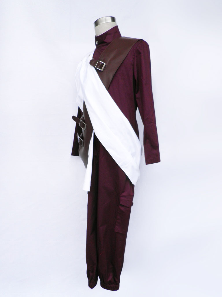 Naruto Shippuden Gaara Red Cosplay Costume V3