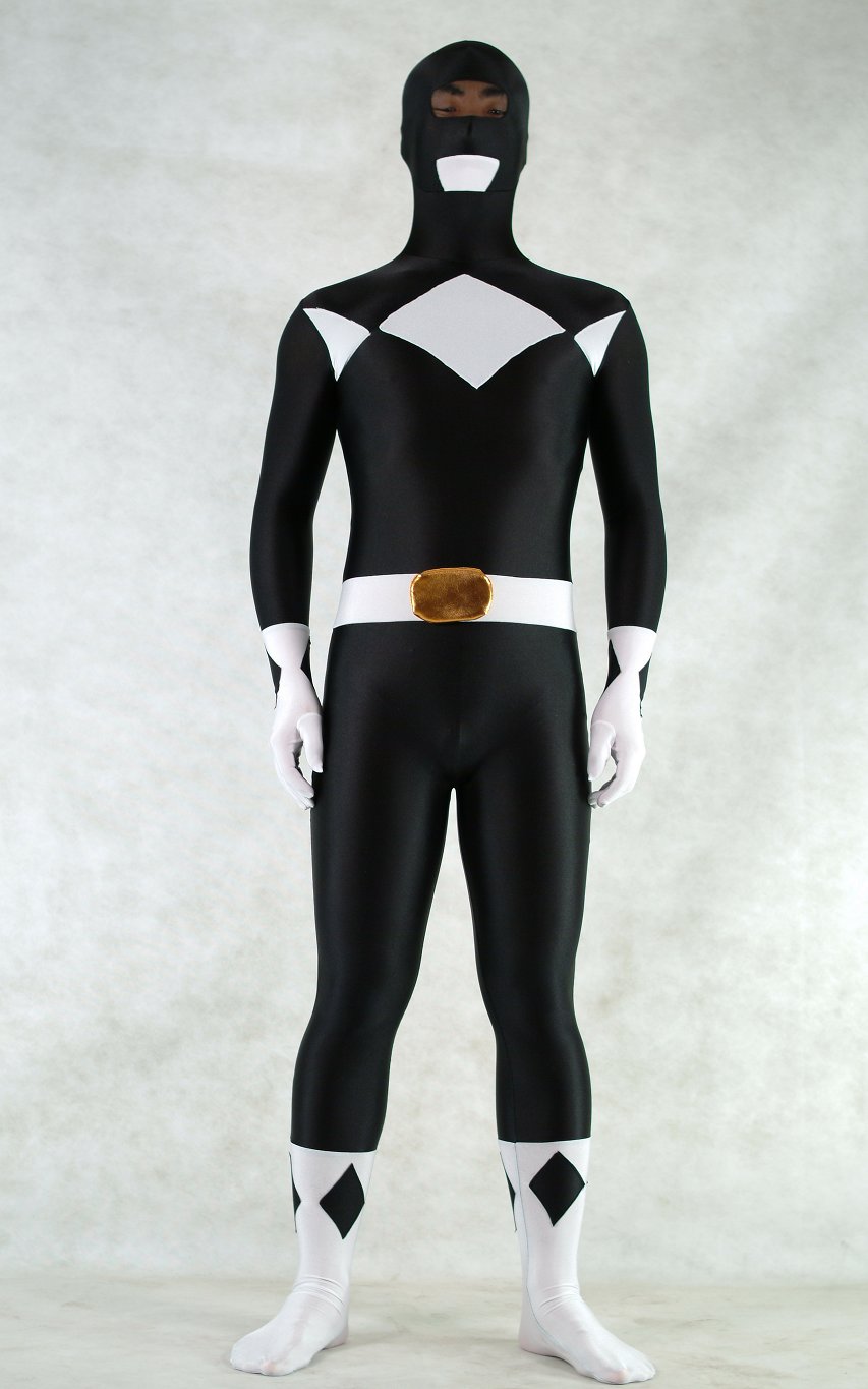 Ranger Halloween Costumes Black MIGHTY MORPHIN