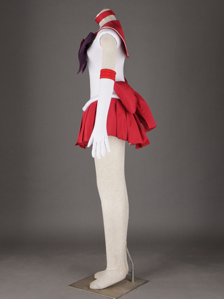 Sailor Moon Hino Rei Fighting Uniform Cosplay Costume 火野レイ