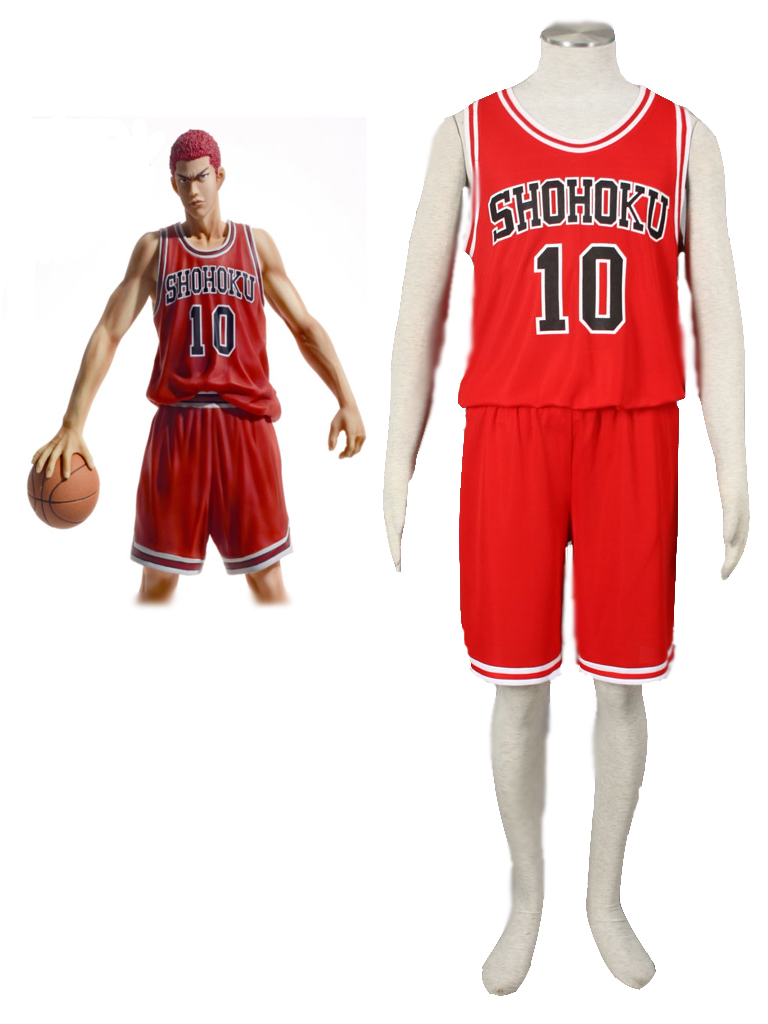 Slam Dunk Hanamichi Sakuragi The Shohoku High School basketball