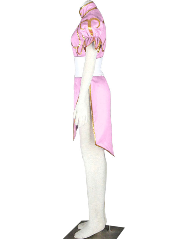 Street Fighter Chun-Li Pink Cosplay Costume