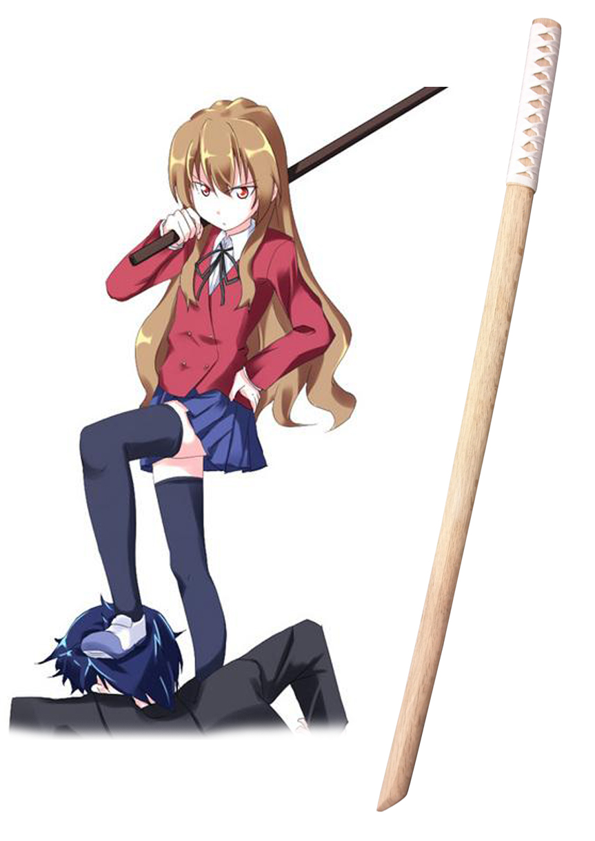 TIGER×DRAGON！Aisaka Taiga Wooden Knife Cosplay Weapons