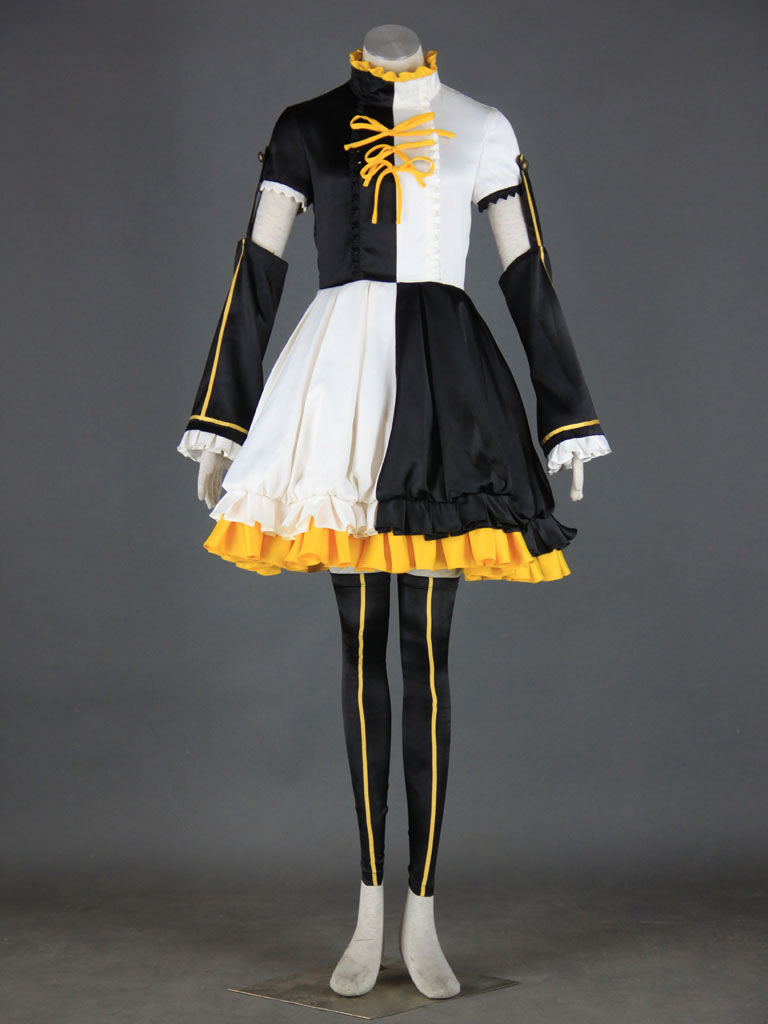 VOCALOID Kagamine Rin Len NitamagoMix Cosplay Costume