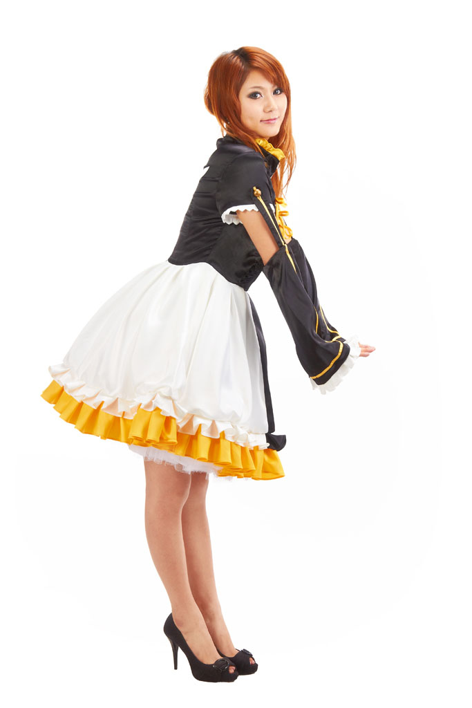 VOCALOID Kagamine Rin Len NitamagoMix Cosplay Costume