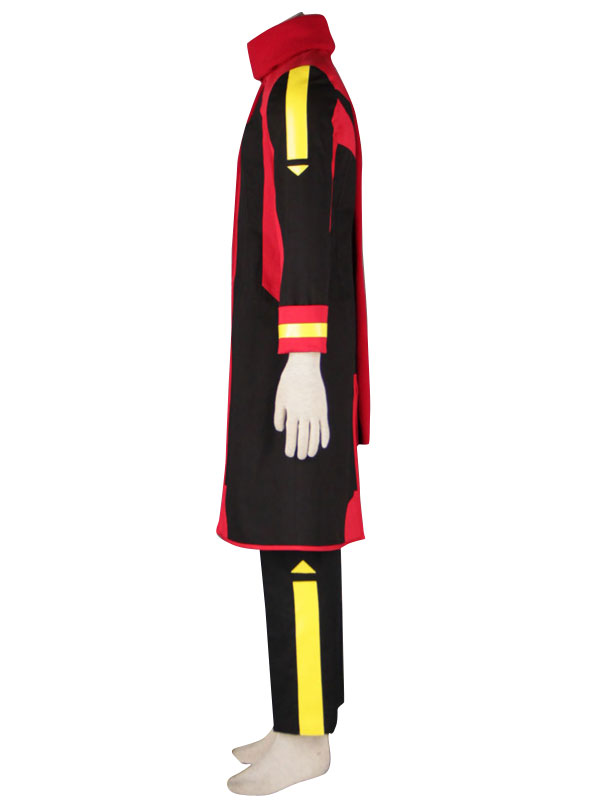 Vocaloid Kaito Cosplay Costume Hallween Uniform Black