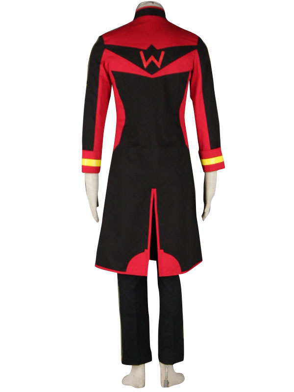 Vocaloid Kaito Cosplay Costume Hallween Uniform Black