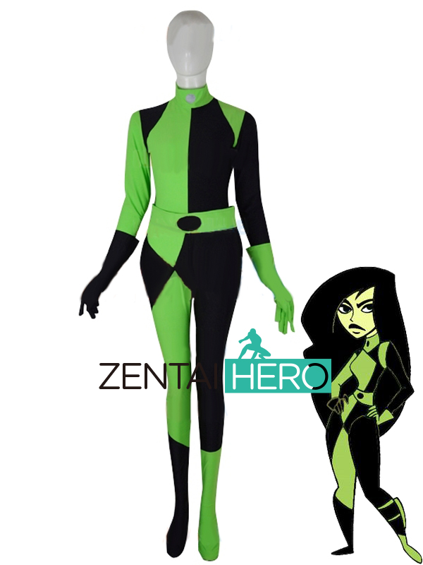 Sexy Shego Of Kim Possible Cosplay Costume