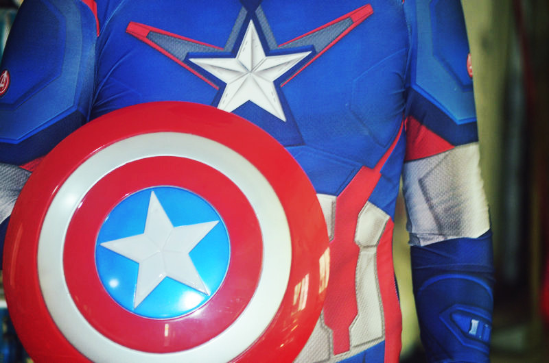 3D Printing Captain America Cosplay Costume