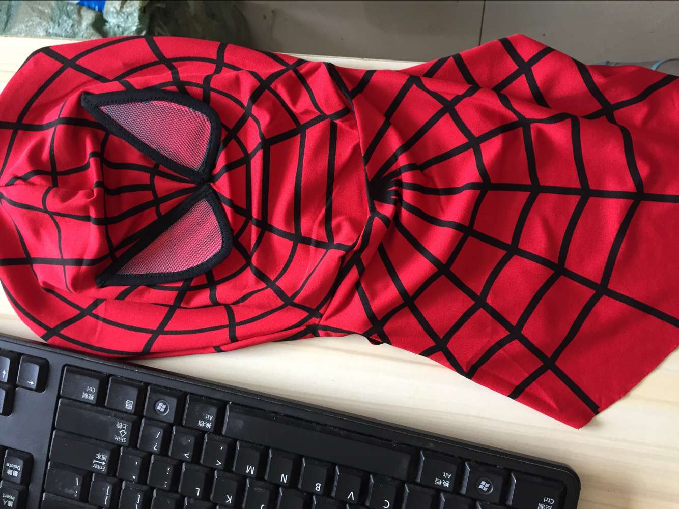 Spiderman Cosplay Hood