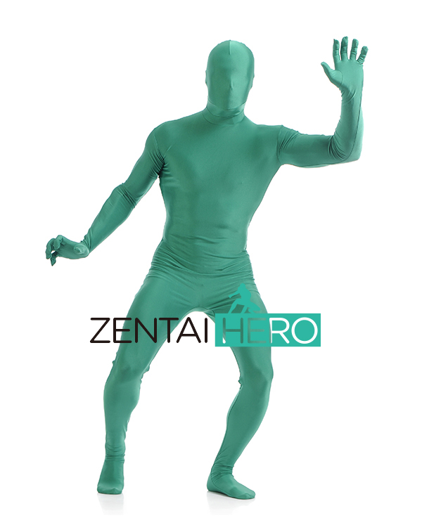 Green Color Zentai Bodysuit