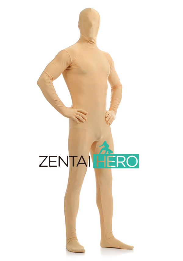 Khaki Color Fullbody Spandex Zentaisuit