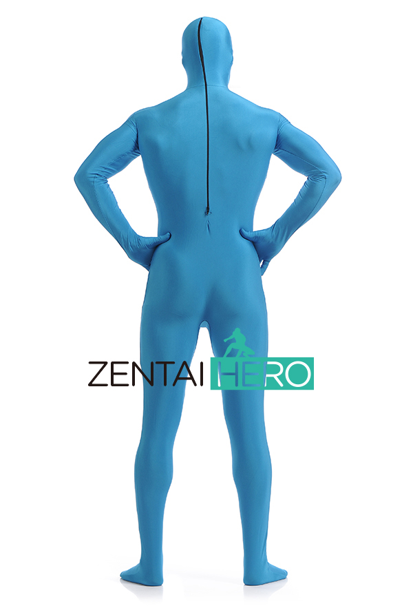 Blue Fashion Fullbody Zentai Suit
