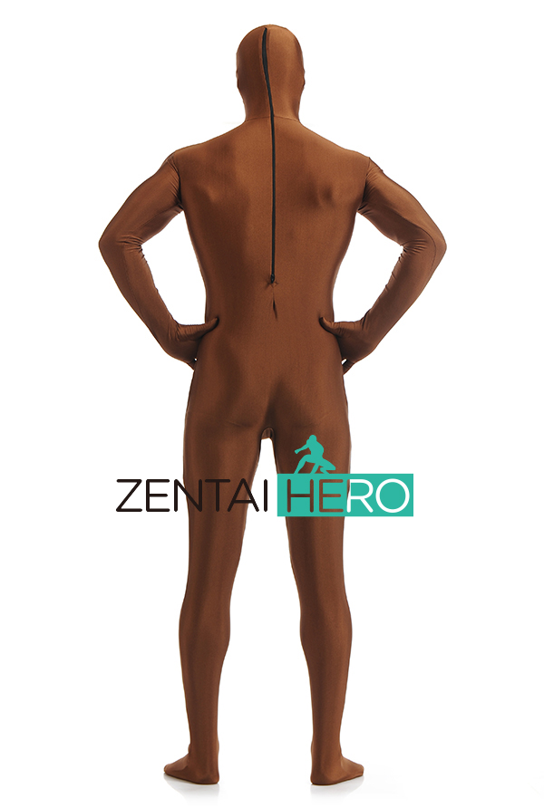 Brown Fashion Adult Lycra Spandex Suit