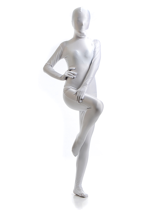 White Sexy Women Zentai Bodysuit