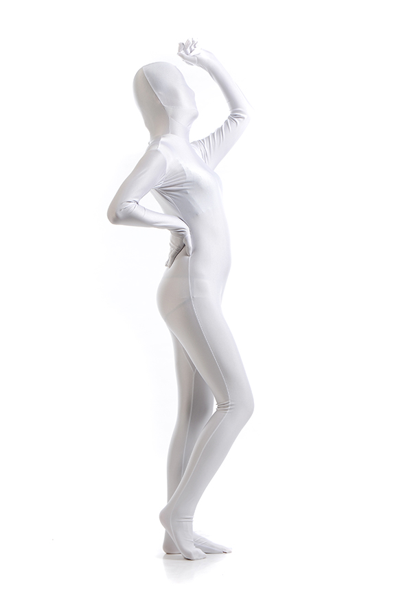 White Sexy Women Zentai Bodysuit