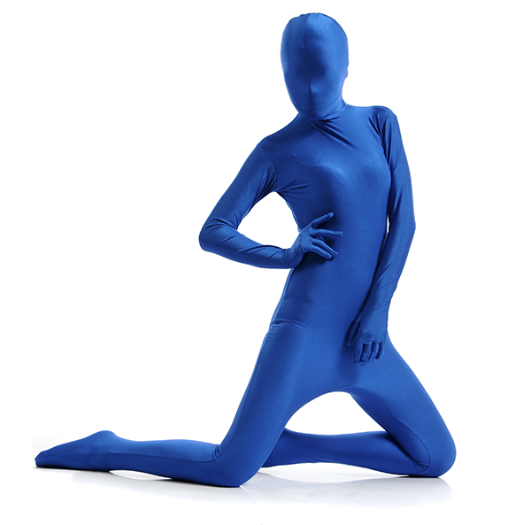 Blue Color Sexy Women Zentai Bodysuit [16062125] - $25.99 - Superhero  costumes online store