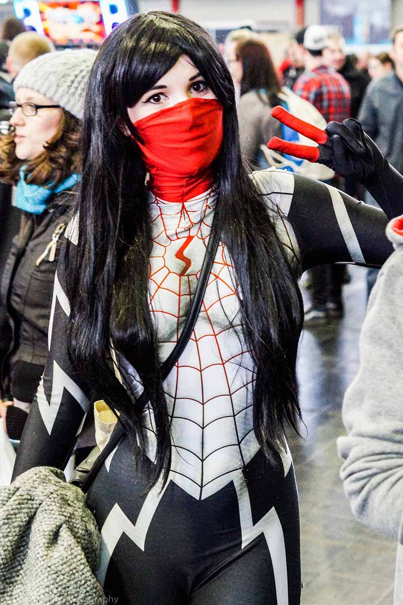 3D Printing Spider Women Suit Silk Cindy Moon