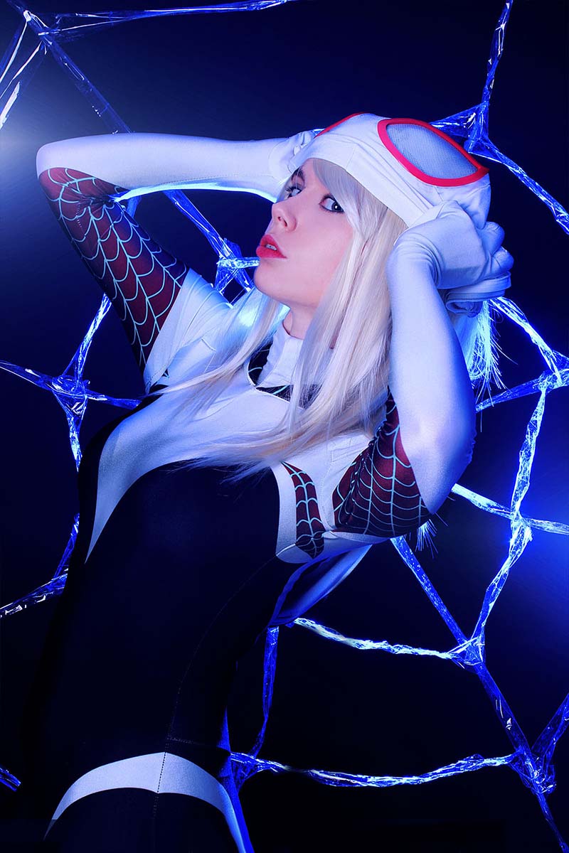 3 Digital Spider Man Gwen Stacy Costume