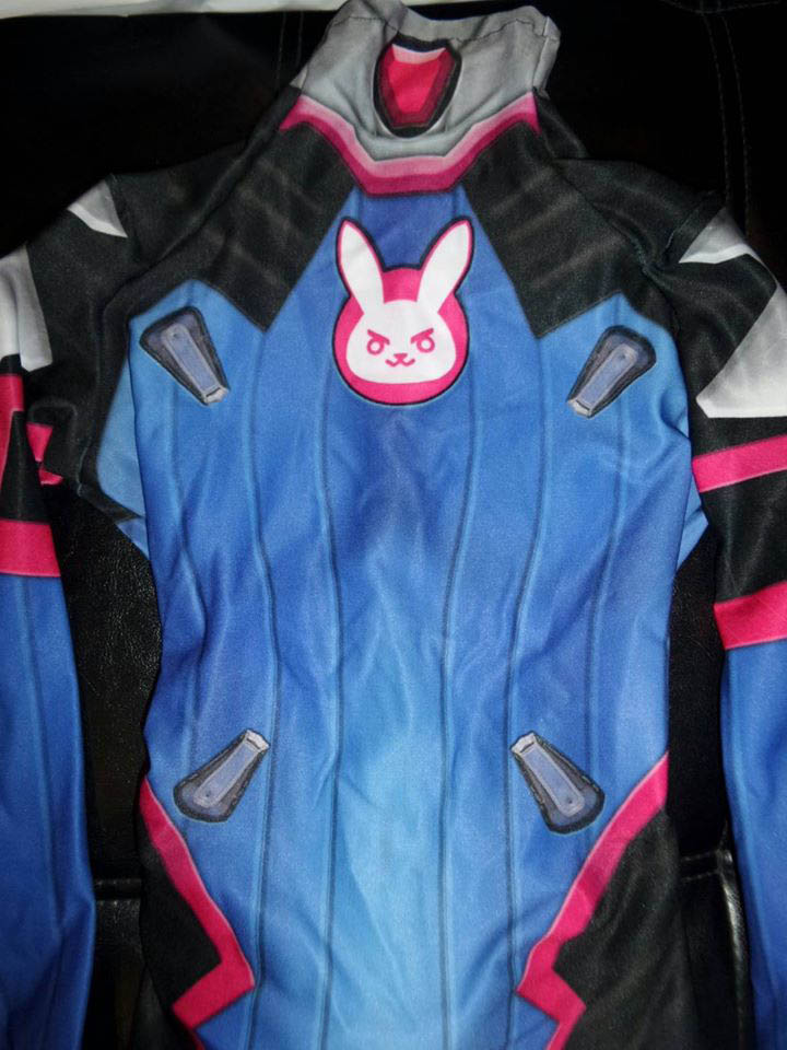 D.Va Costume Lady Overwatch Cosplay Costume