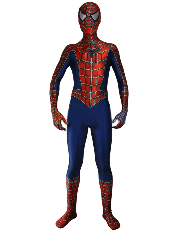 3D Original Movie Raimi Spiderman Costume