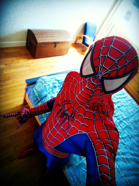 3D Original Movie Raimi Spiderman Costume