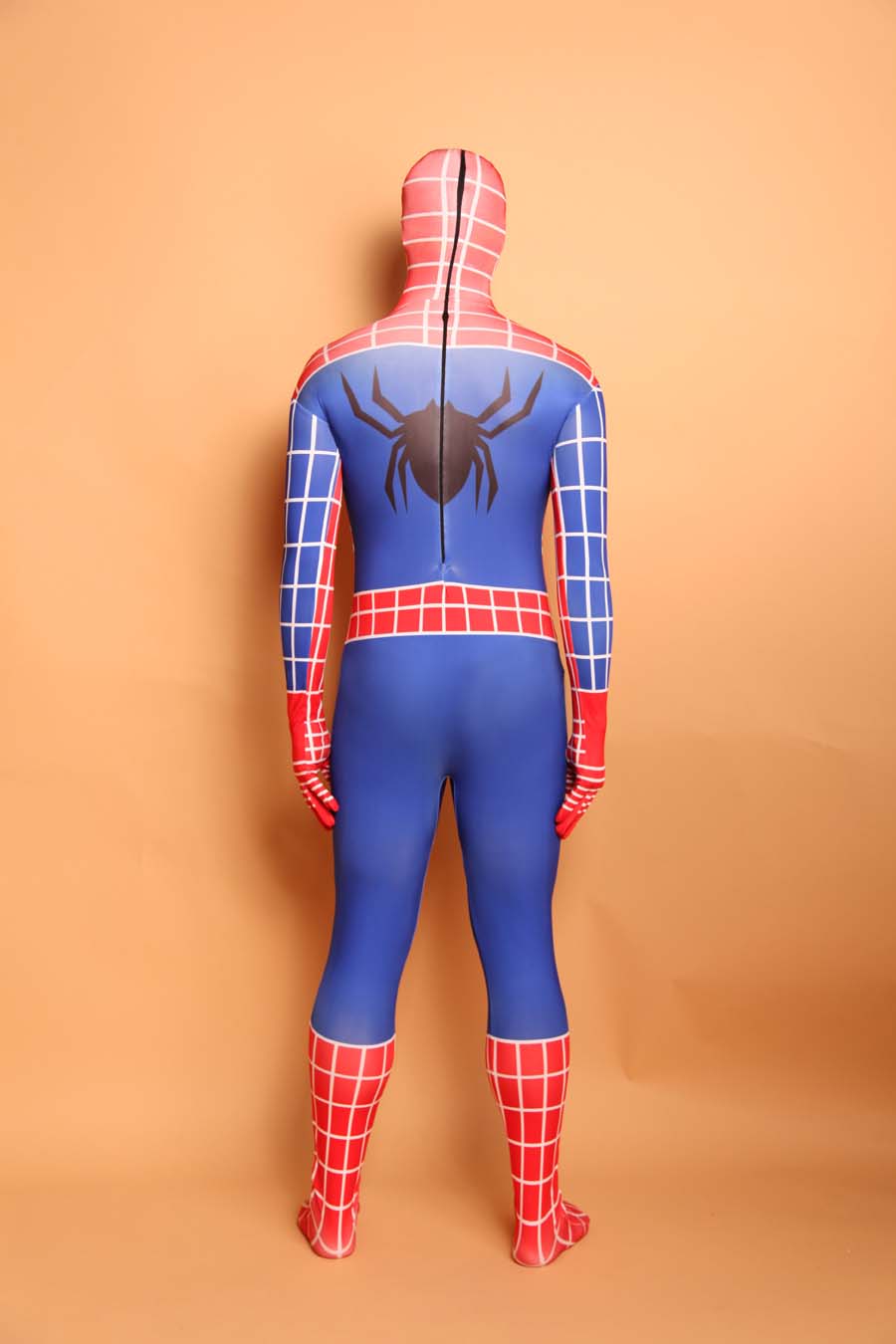 Classic Red And Blue Spiderman Superhero Costume
