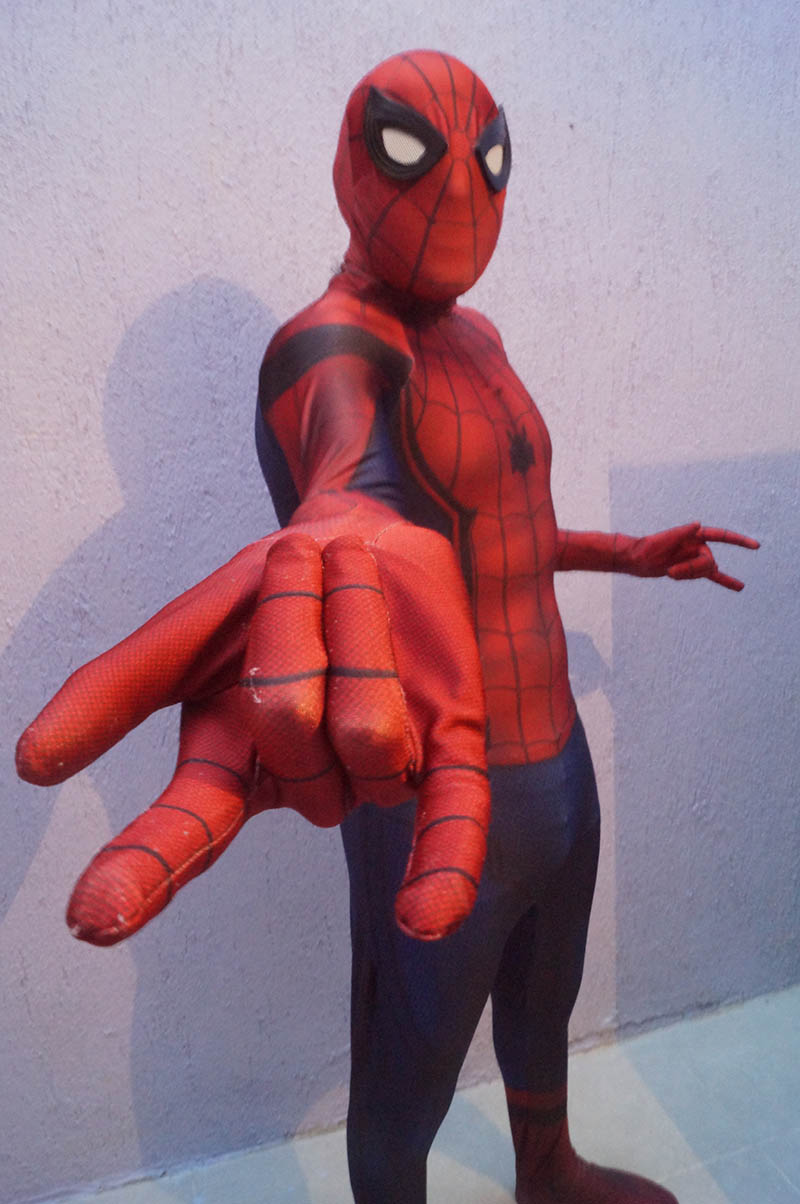 3D Printing Civil War Spiderman Costume Halloween