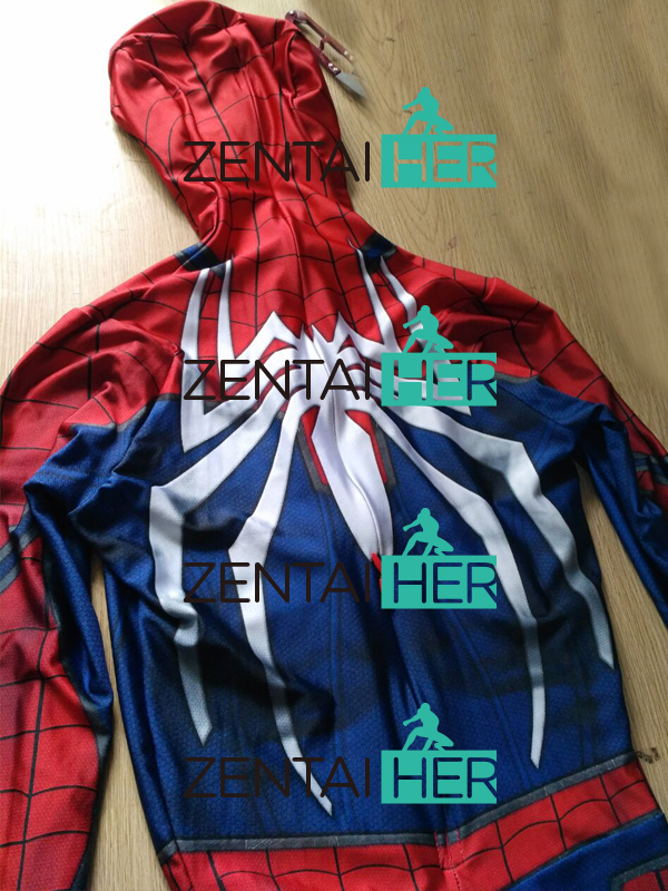 3D PS4 Game Spiderman Insomniac Costume Halloween