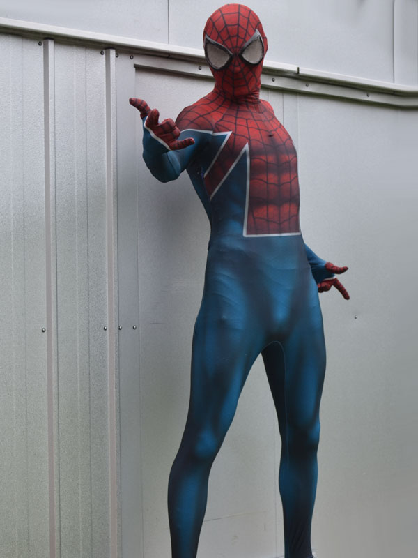 Spider UK Costume Lycra Spandex UK Spider Morph Suit