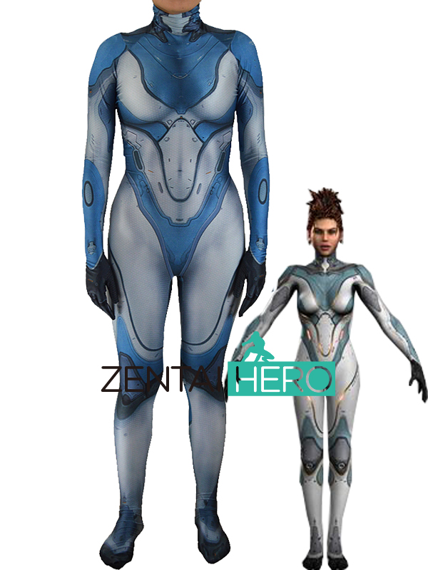 3D Printing Dezerged Sarah Kerrigan Game Girl Costume