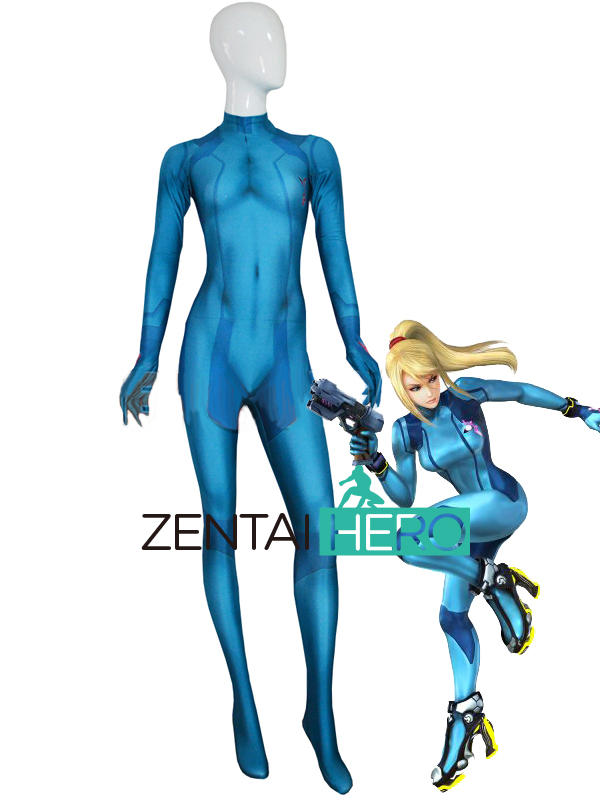 3D Printing Samus Aran Zero Costume Superhero Costume