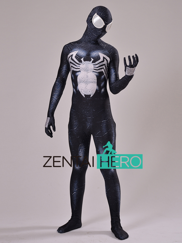 Venom Spider-man Costume Spandex 3D Printing