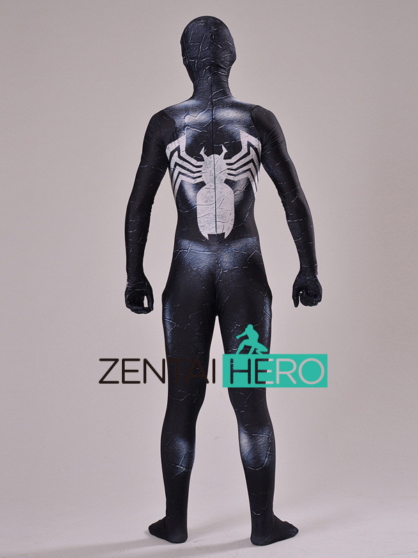 Venom Spider-man Costume Spandex 3D Printing