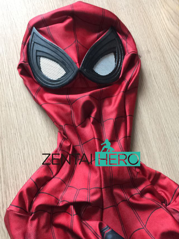 Civil War Spiderman Costume 3D Shade Spandex Halloween Party