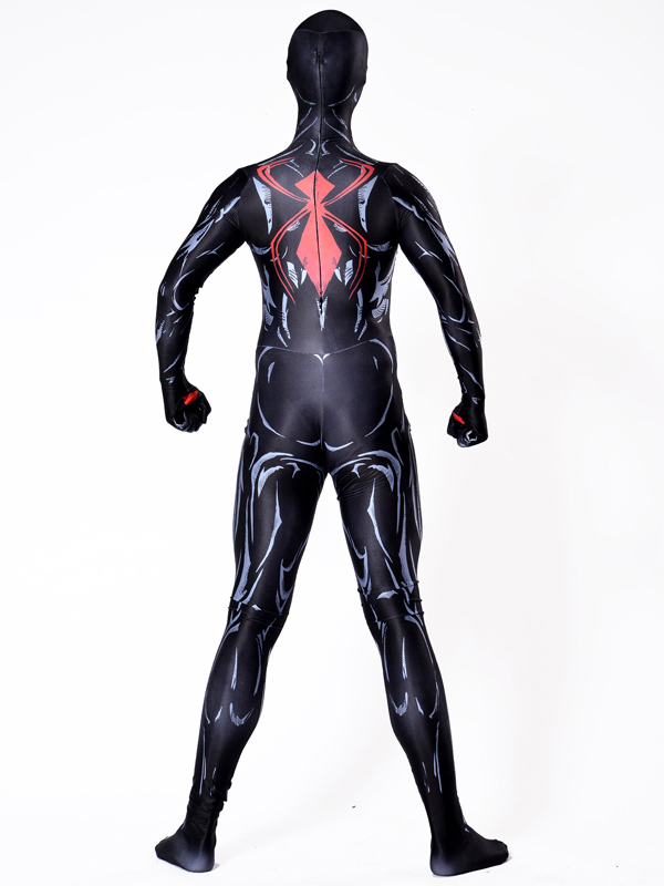 3D Printed Zentai Blackwidow Spider-man Cosplay Suit