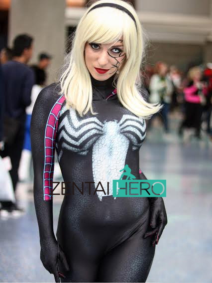 Lady Venom-Gwen Spider-Woman Halloween Costume